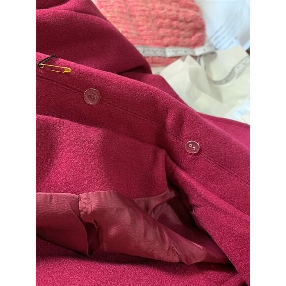 Duberess Womens Pea Coat Long Dress Women’s Size M Trench Long Nwt - Picture 8 of 8